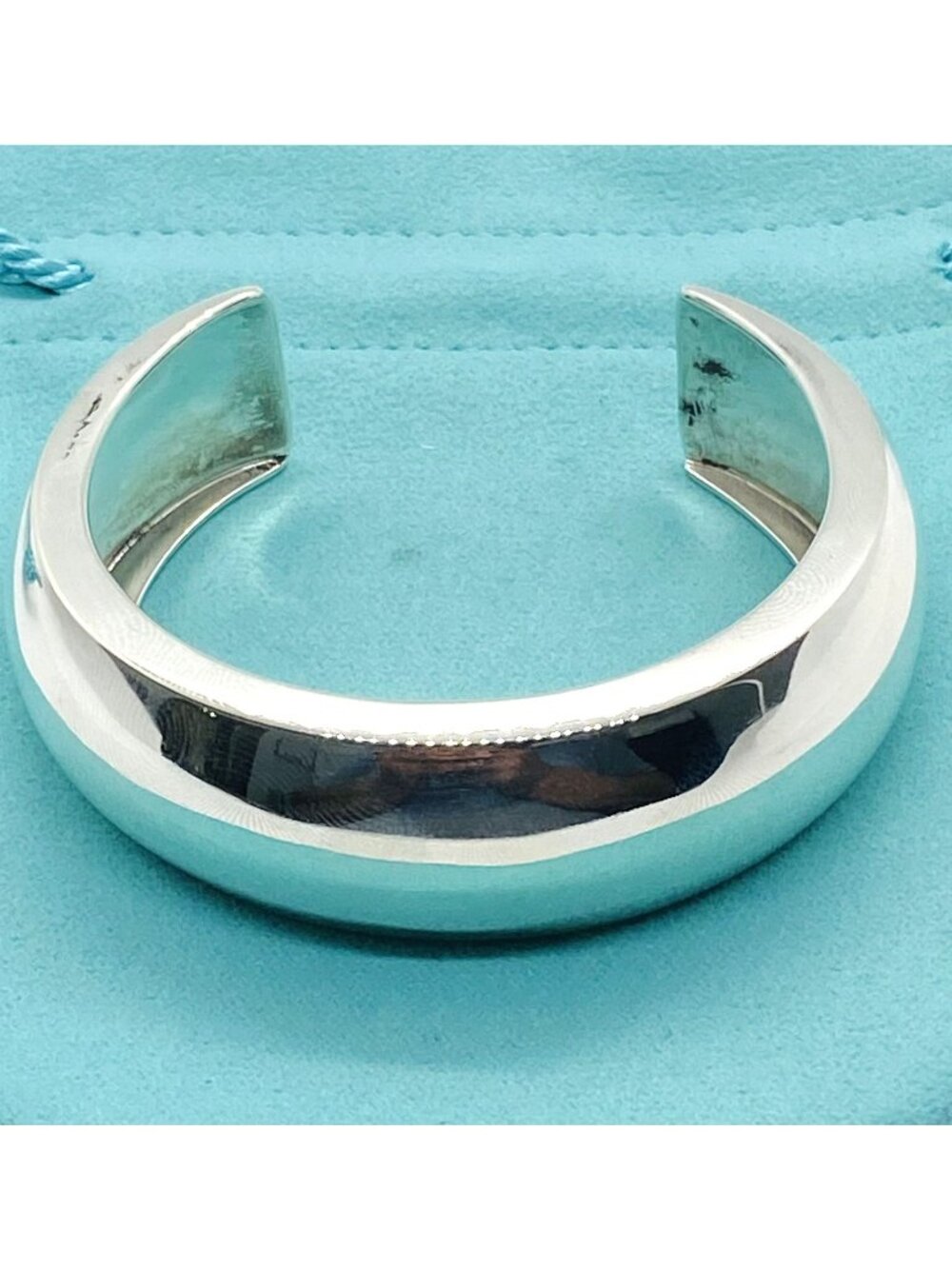 Tiffany & Co Sterling Silver 925 Mexico Cuff Bracelet 6"